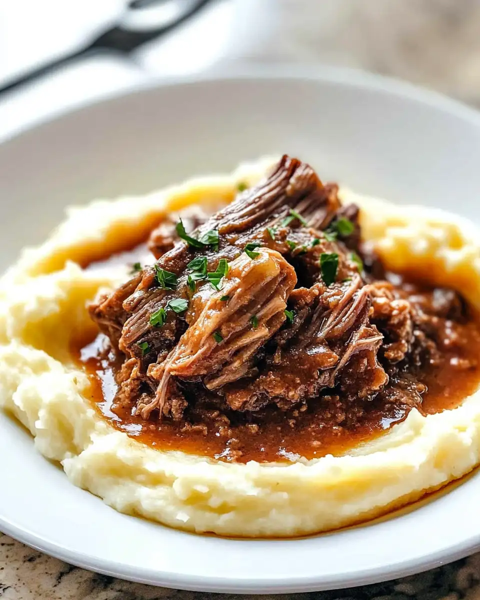 Indulge in Comfort: Tender Short Rib Ragu Over Silky Parmesan Mashed Potatoes - Featured Image
