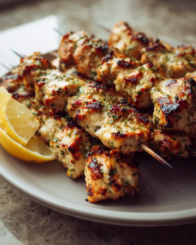 Sizzling Grilled Ranch Garlic Parmesan Chicken Skewers That Wow - Featured Image