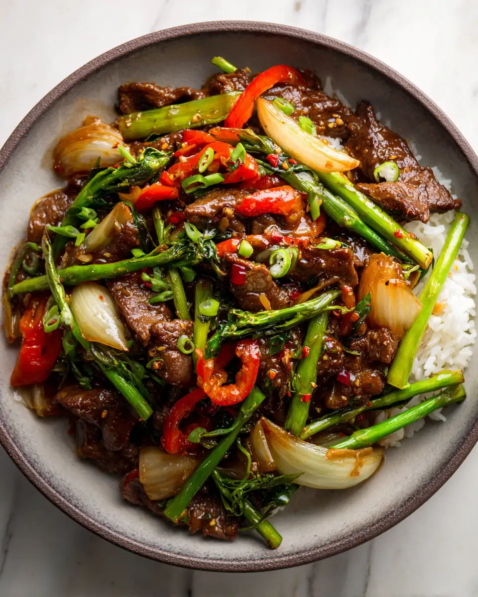 Sizzle and Spice Dive into the Perfect Chinese Beef and Onion Stir Fry - Featured Image