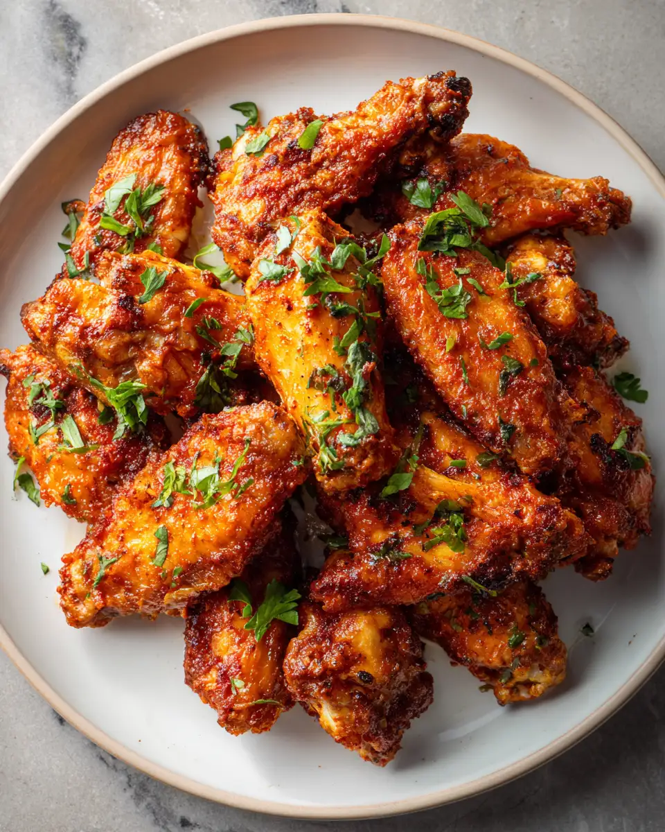 The Ultimate Guide to Irresistibly Crispy Baked Chicken Wings 6 Final dish - The Ultimate Guide to Irresistibly Crispy Baked Chicken Wings