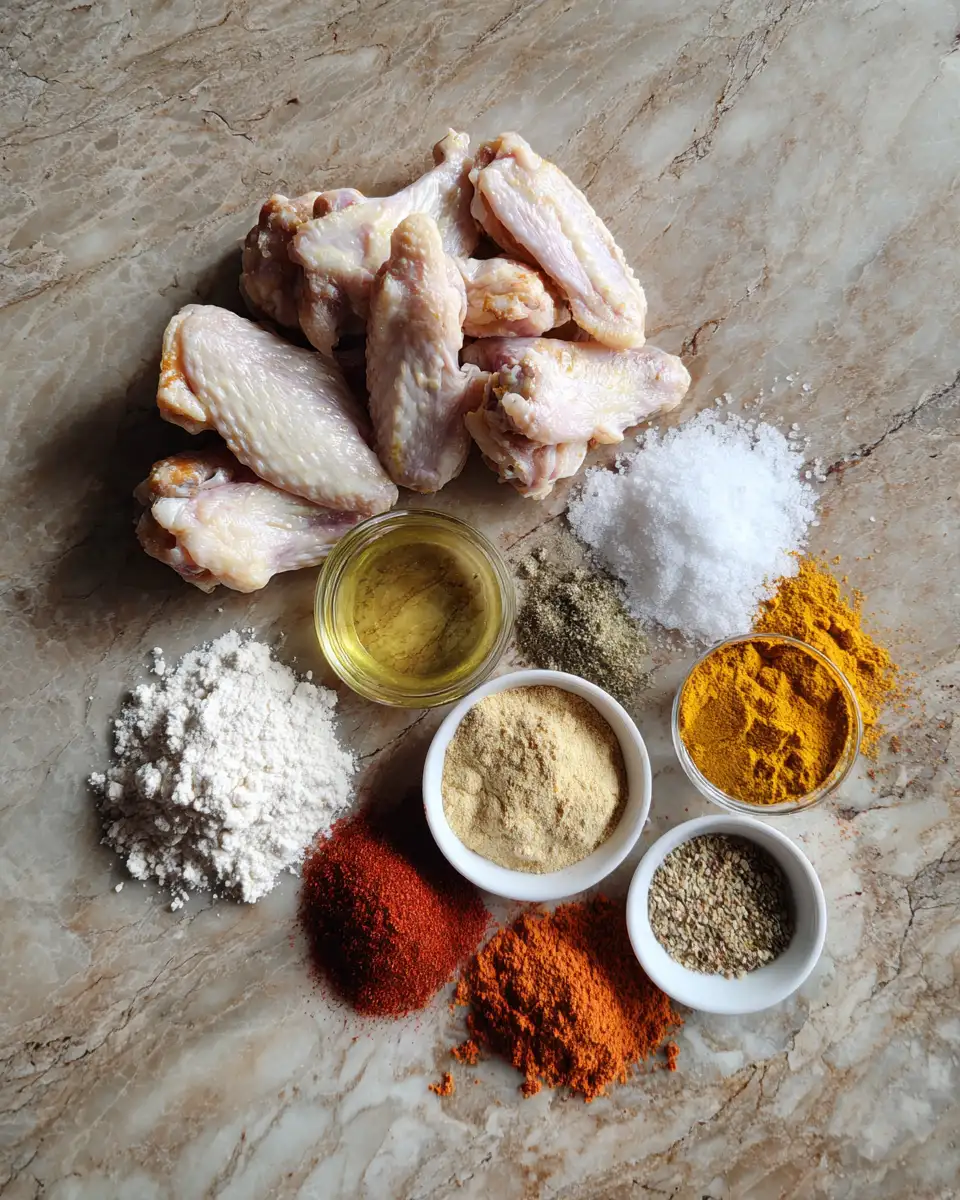 The Ultimate Guide to Irresistibly Crispy Baked Chicken Wings 4 Ingredients for The Ultimate Guide to Irresistibly Crispy Baked Chicken Wings