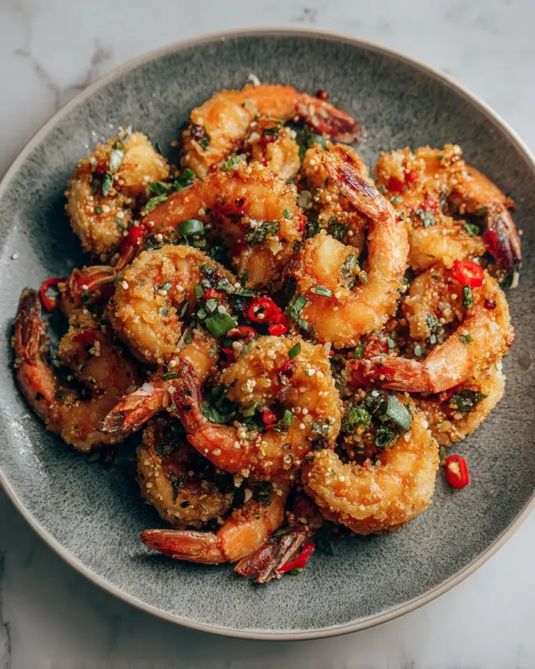 Irresistibly Crispy Chinese Salt & Pepper Prawns That Will Wow Your Taste Buds - Featured Image