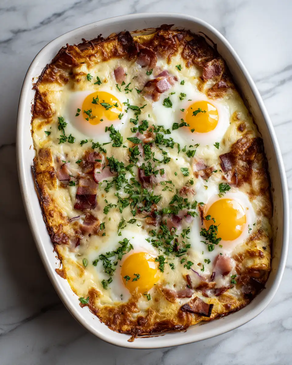 Final dish - Wake Up to the Ultimate Eggs Benedict Casserole Delight