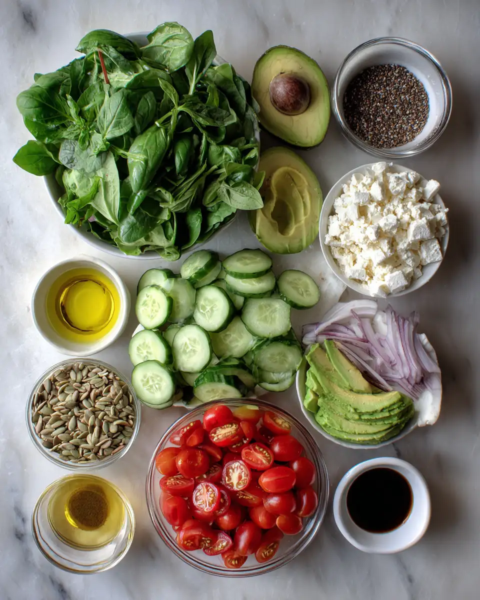 The Greenest Salad: A Fresh Symphony of Flavors 4 Ingredients for The Greenest Salad: A Fresh Symphony of Flavors