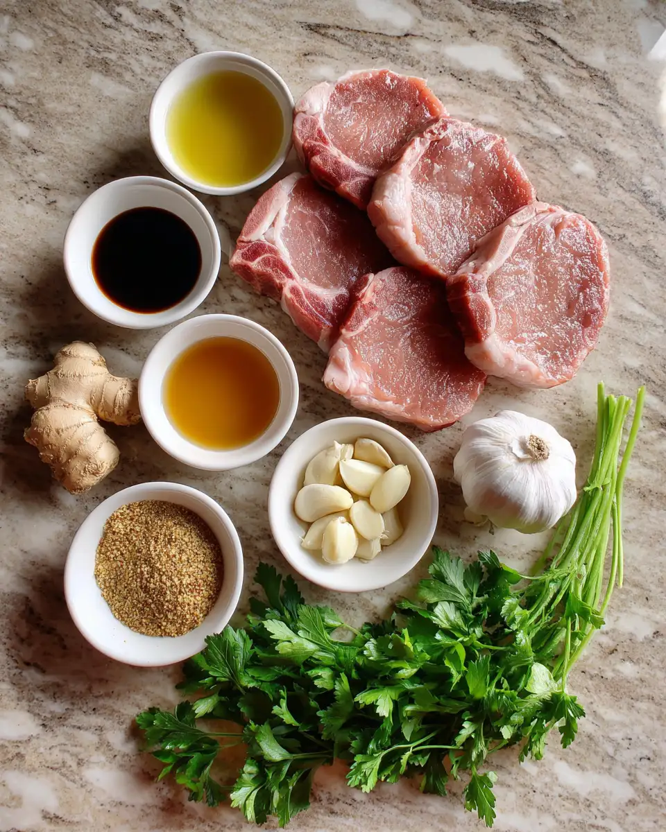 Savor the Flavor: Irresistible Honey Garlic Pork Chops 4 Ingredients for Savor the Flavor: Irresistible Honey Garlic Pork Chops