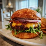 Savor the Flavor: Irish Pub Burgers with Whiskey Sauce Delight - Featured Image