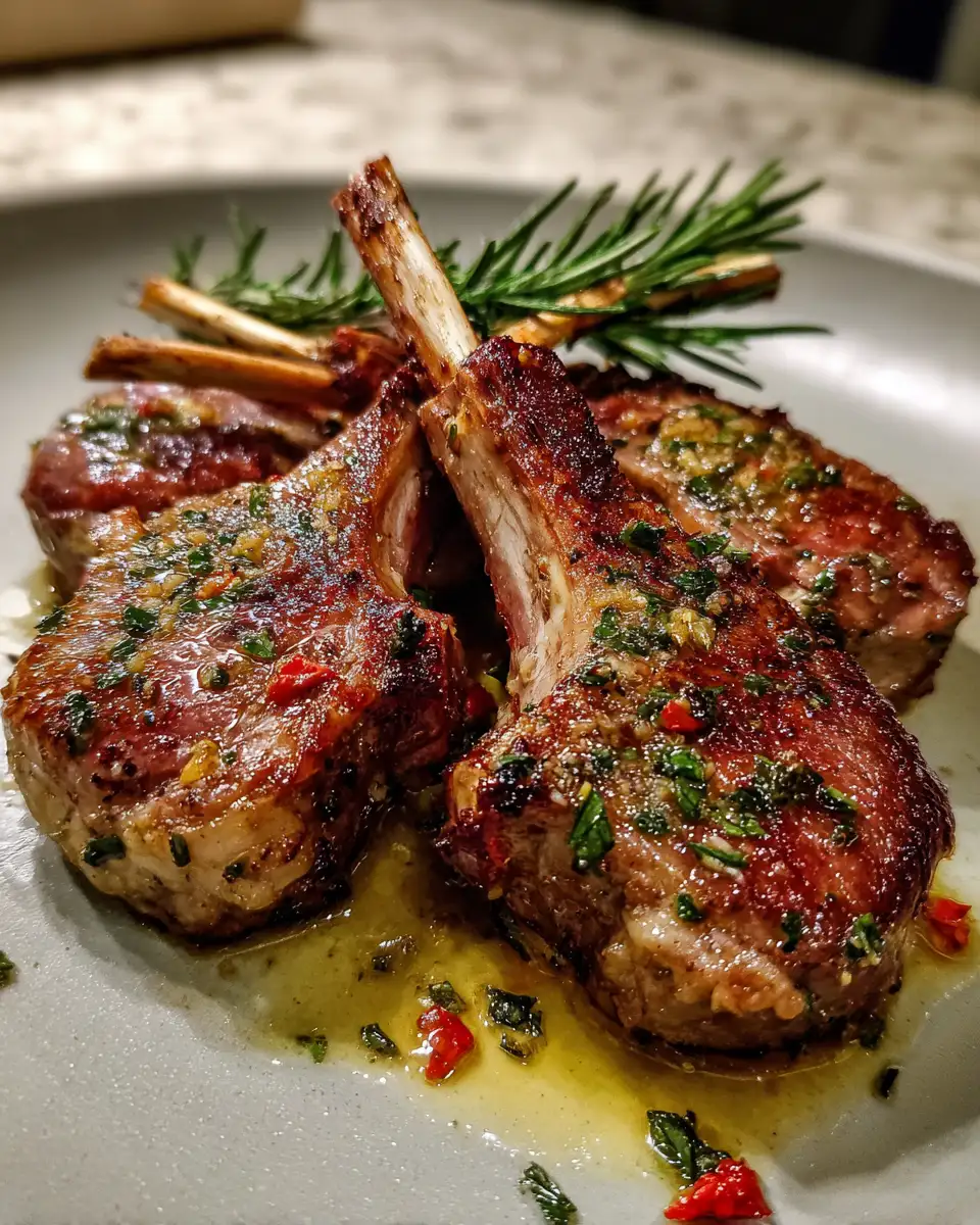 Succulent Oven-Baked Lamb Chops: A Gourmet Delight at Home 6 Final dish - Succulent Oven-Baked Lamb Chops: A Gourmet Delight at Home