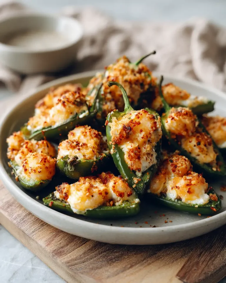 Spice Up Your Snack Game with Shrimp Stuffed Jalapeño Poppers - Featured Image