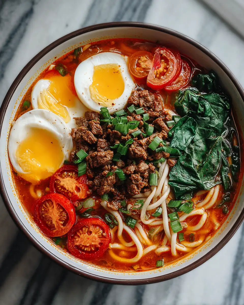 Savor the Symphony: Tomato Egg and Beef Noodle Soup Delight - Featured Image