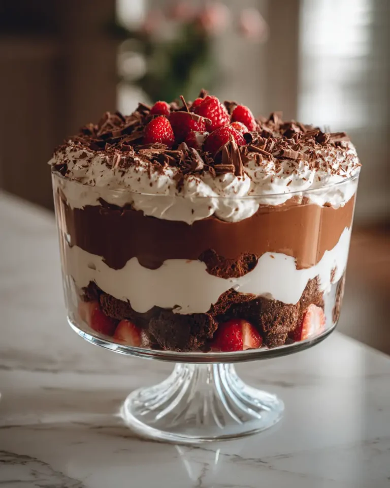Decadent Layers of Bliss: Dive into the Ultimate Triple-Chocolate Trifle - Featured Image