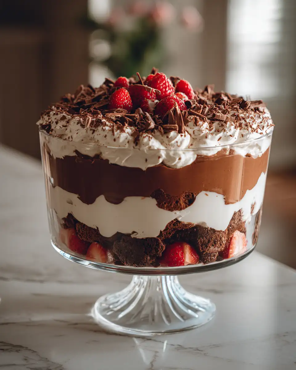 Decadent Layers of Bliss: Dive into the Ultimate Triple-Chocolate Trifle - Featured Image