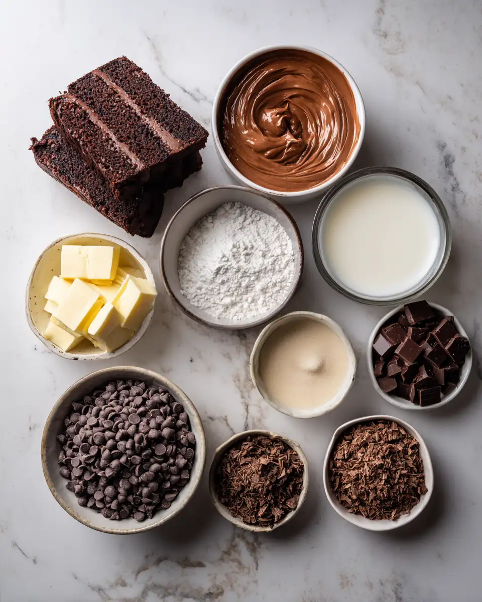 Decadent Layers of Bliss: Dive into the Ultimate Triple-Chocolate Trifle 4 Ingredients for Decadent Layers of Bliss: Dive into the Ultimate Triple-Chocolate Trifle