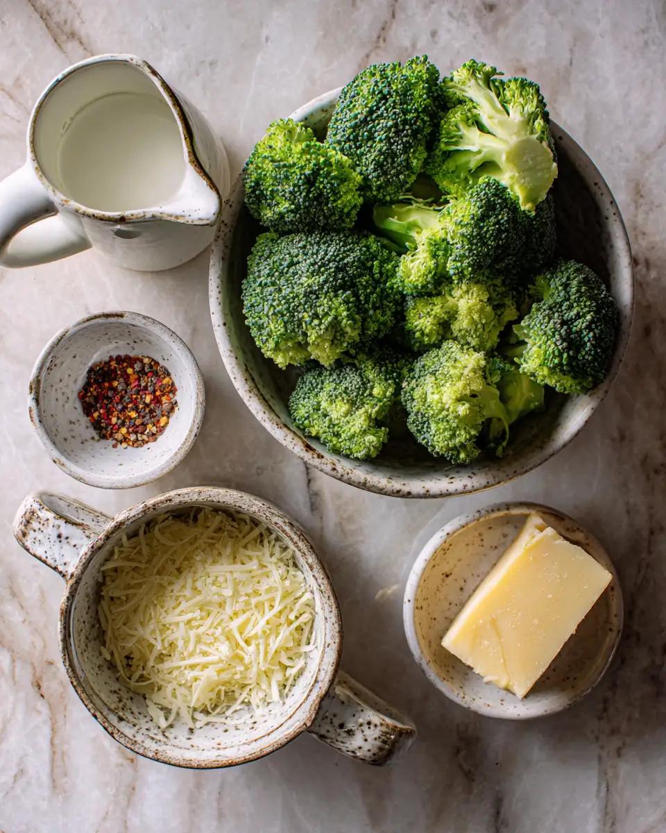 Ingredients for Savor Slim Success with BariatricPal Protein Soup Cream Of Broccoli