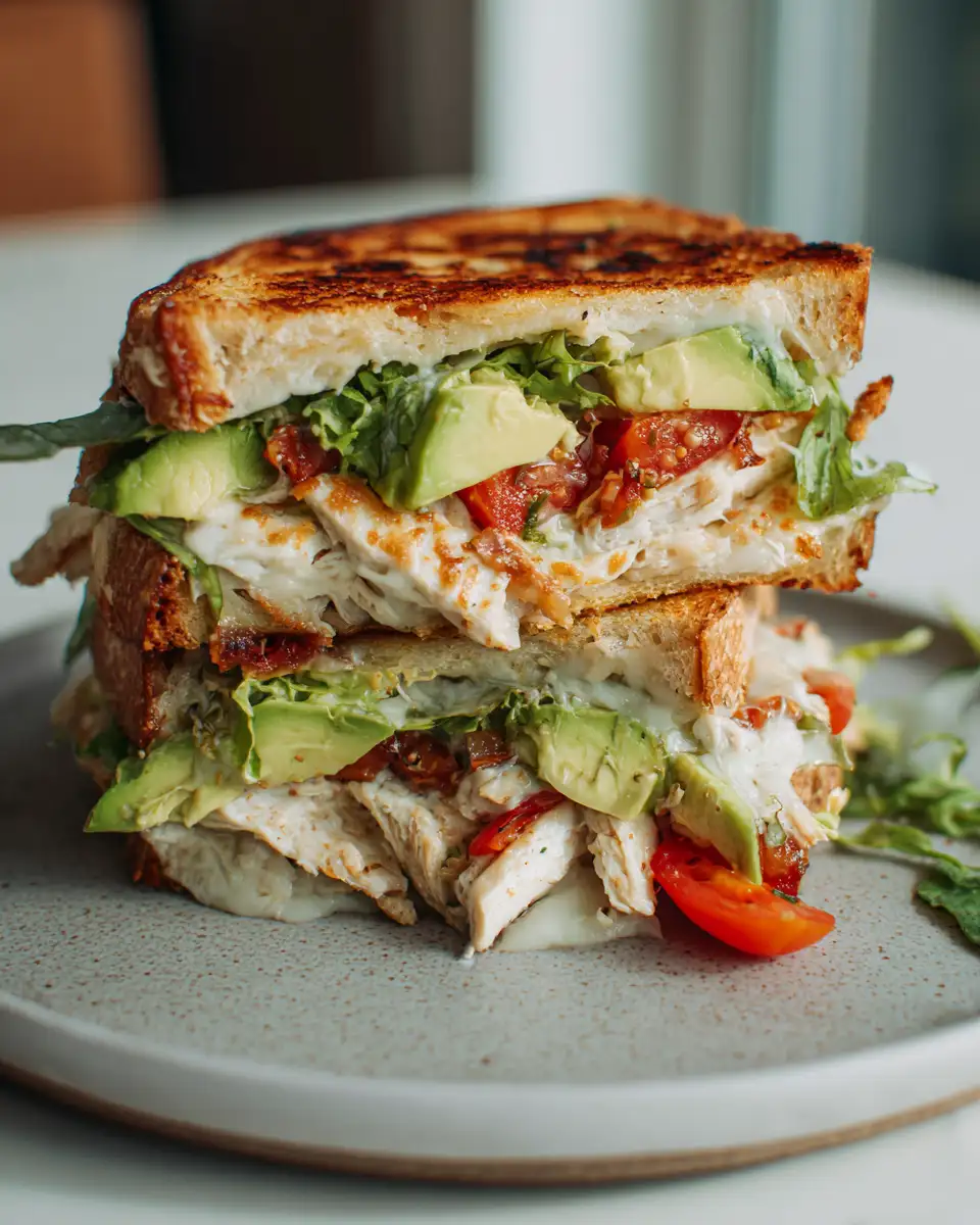 Savor the Ultimate Chicken Avocado Melt Sandwich Delight - Featured Image