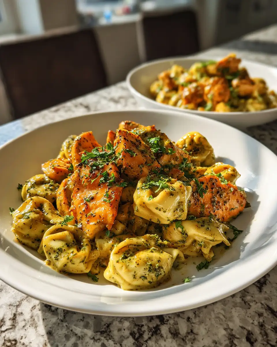 Saddle Up for Flavor: Cowboy Butter Garlic Chicken Tortellini Extravaganza - Featured Image