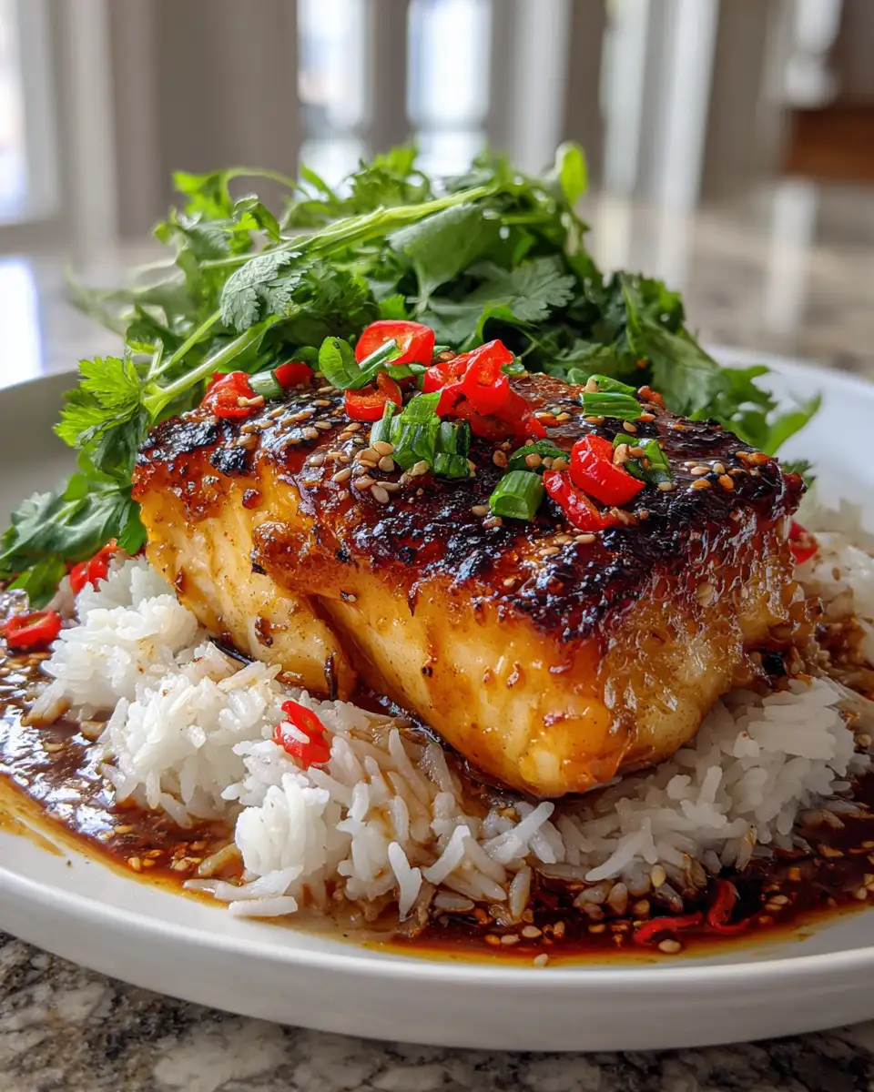 Irresistibly Zesty: Ginger Soy Glazed Cod Delight - Featured Image