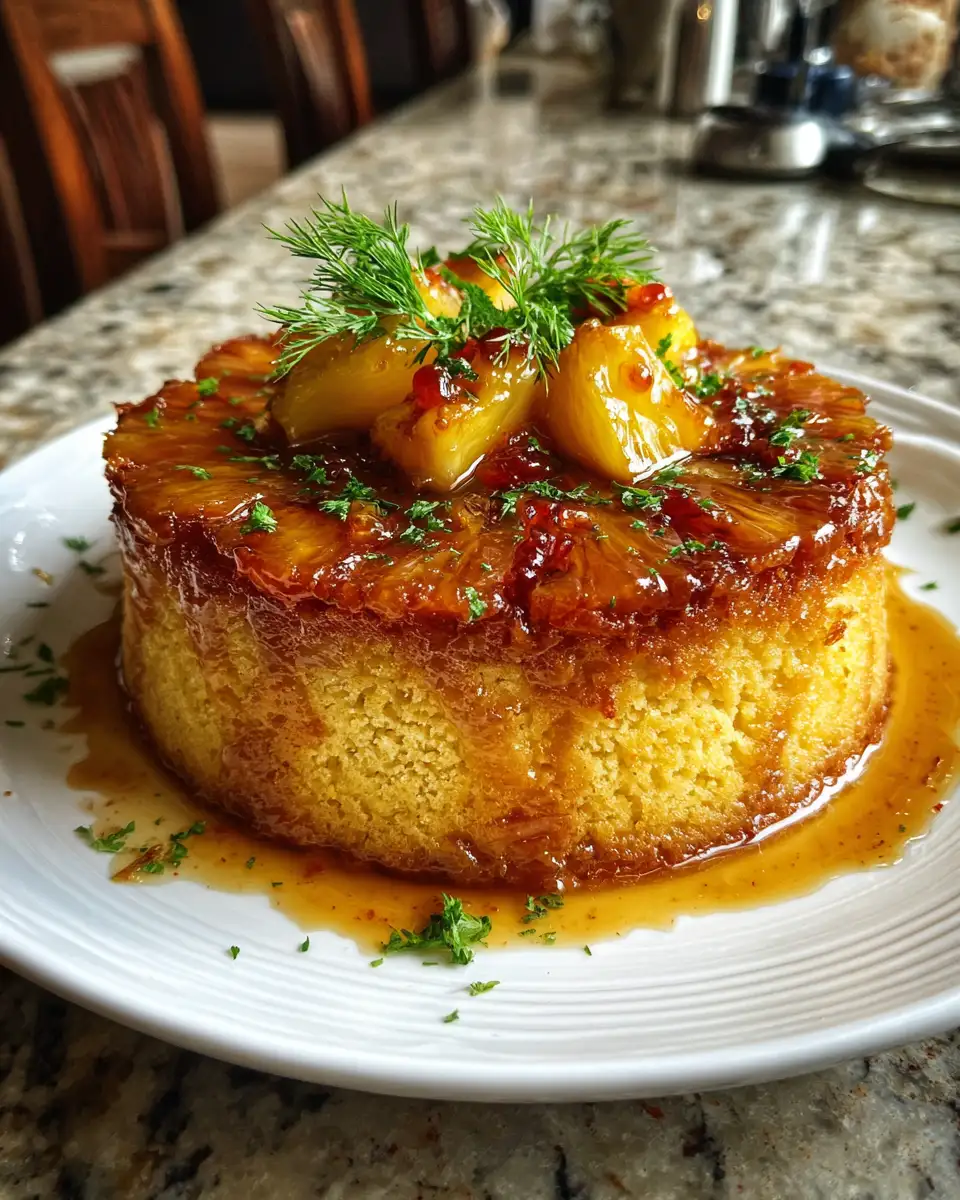 Indulge in Sweet Bliss with Our Homemade Pineapple Heaven Cake 6 Final dish - Indulge in Sweet Bliss with Our Homemade Pineapple Heaven Cake