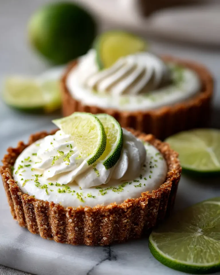 Irresistibly Zesty: No-Bake Mini Key Lime Pie Recipe Delight - Featured Image