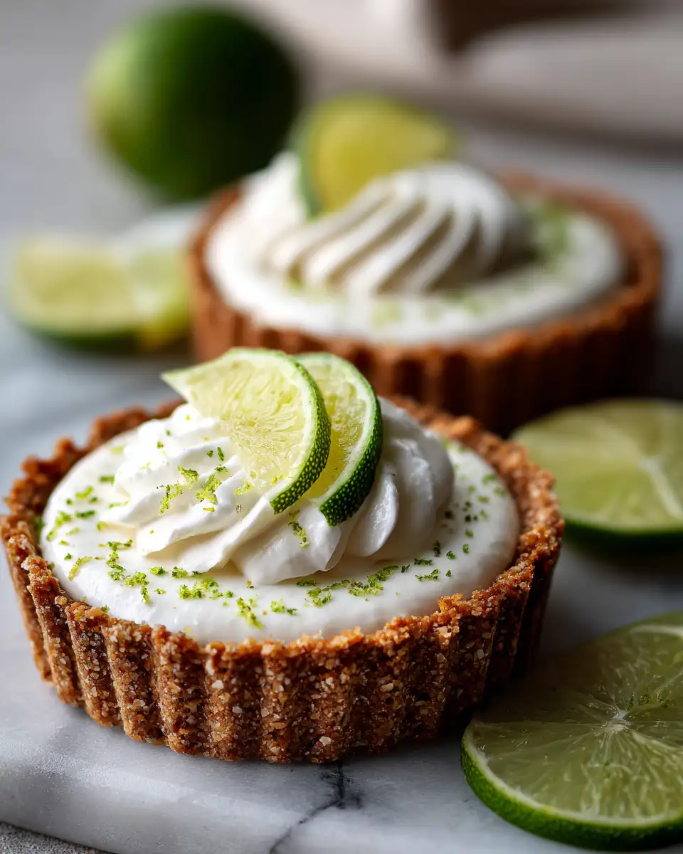 Irresistibly Zesty: No-Bake Mini Key Lime Pie Recipe Delight - Featured Image
