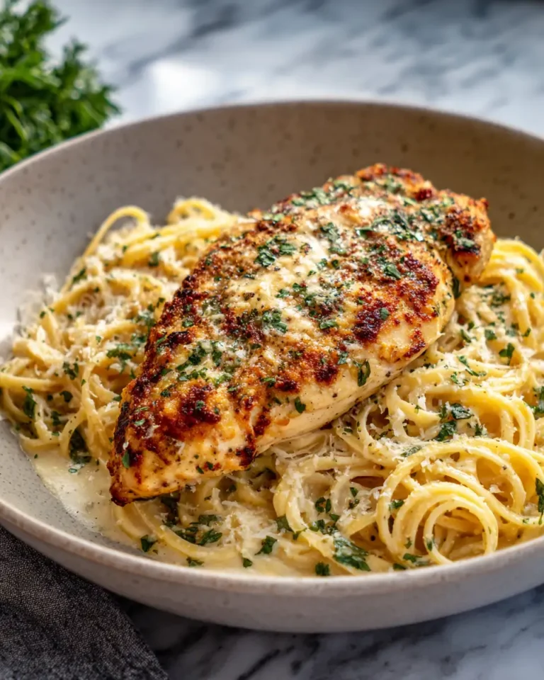 Sizzle Up Supper with a Parmesan Crusted Chicken Alfredo Skillet - Featured Image