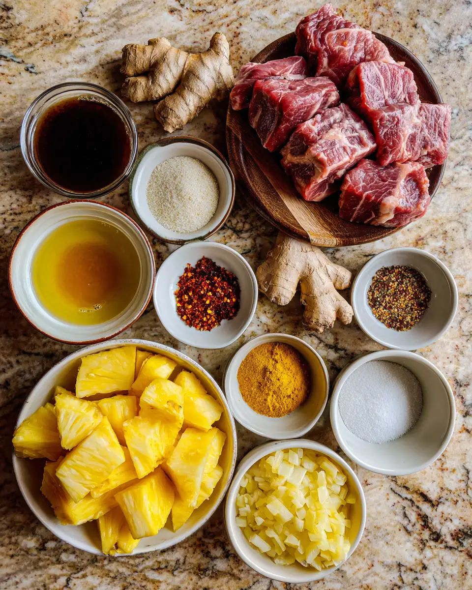 Tropical Comfort: Pineapple Pork Perfection in Your Slow Cooker 4 Ingredients for Tropical Comfort: Pineapple Pork Perfection in Your Slow Cooker