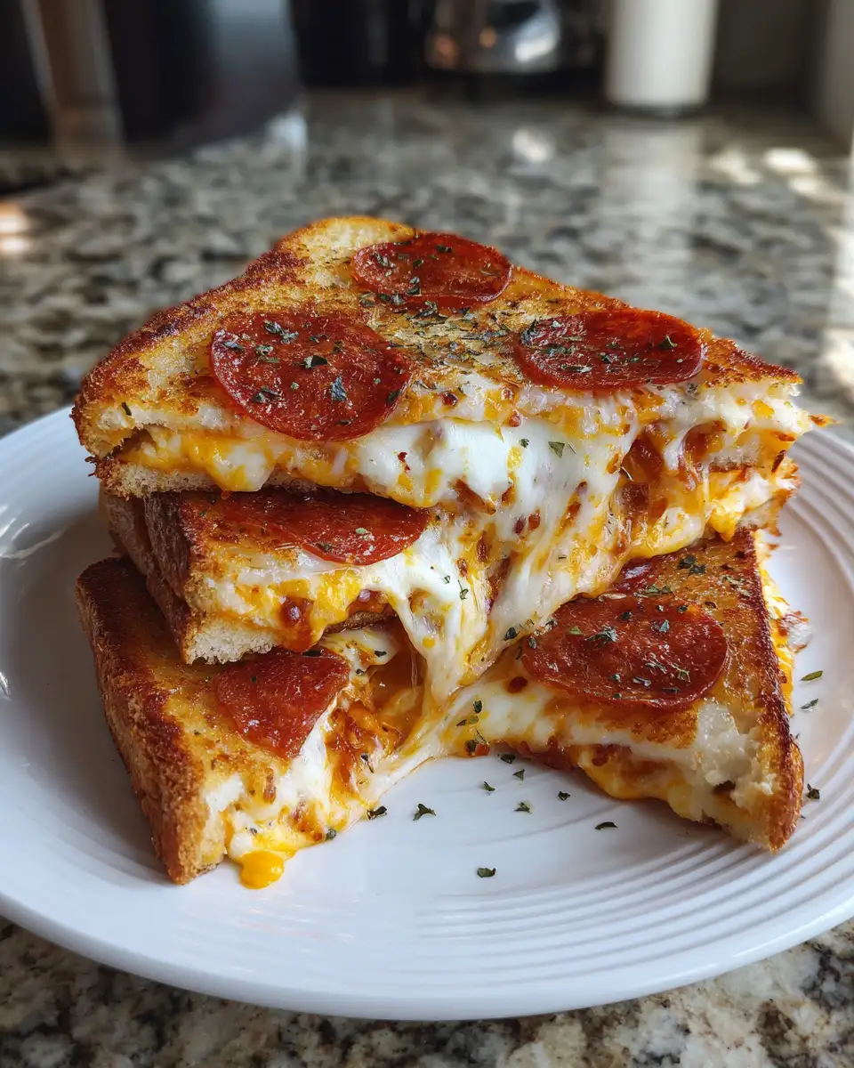 Melted Magic: The Ultimate Pizza Grilled Cheese Experience 6 Final dish - Melted Magic: The Ultimate Pizza Grilled Cheese Experience