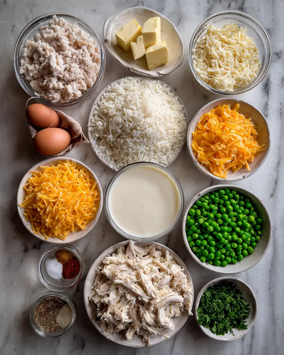 Ingredients for Savor the Flavor: Ultimate Ranch Chicken and Rice Casserole Delight