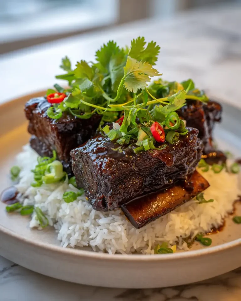 Melt-In-Your-Mouth Magic: Slow Roast Asian Beef Short Rib Delight - Featured Image
