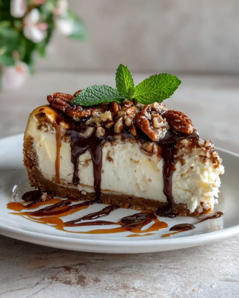 Decadent Southern Pecan Pie Cheesecake: A Sweet Symphony of Flavors - Featured Image