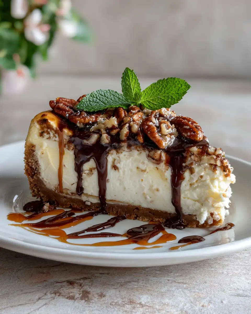 Decadent Southern Pecan Pie Cheesecake: A Sweet Symphony of Flavors - Featured Image