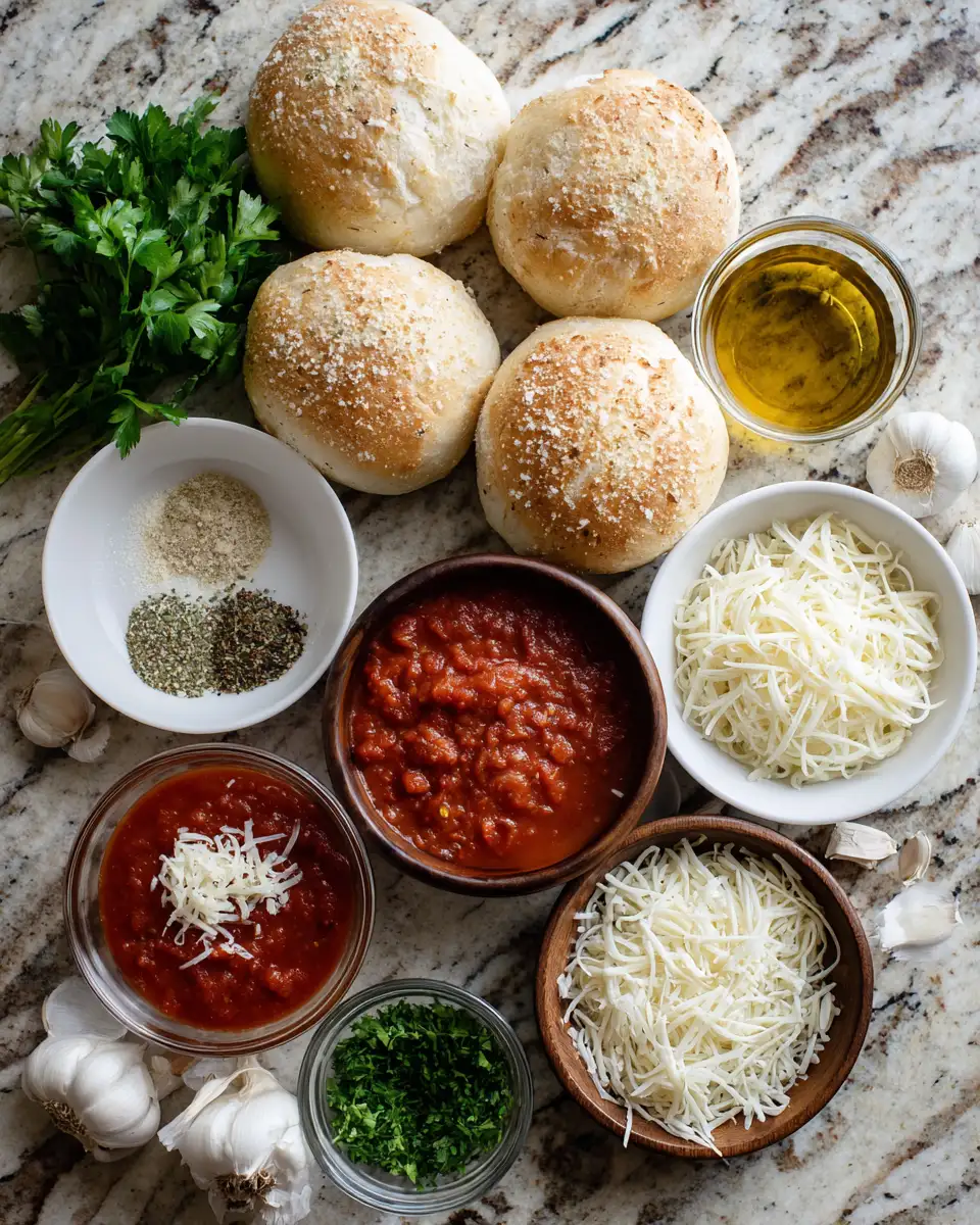 Savor the Fusion: Spaghetti Garlic Bread Bowls Recipe Delight 4 Ingredients for Savor the Fusion: Spaghetti Garlic Bread Bowls Recipe Delight
