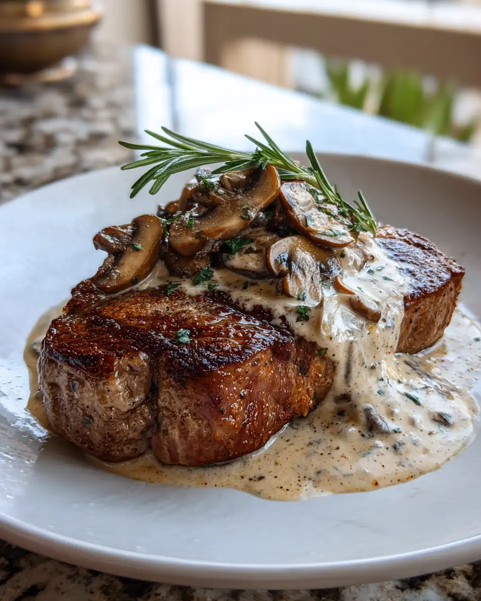 Savor the Ultimate Tender Steak with Luxurious Garlic Cream Sauce - Featured Image