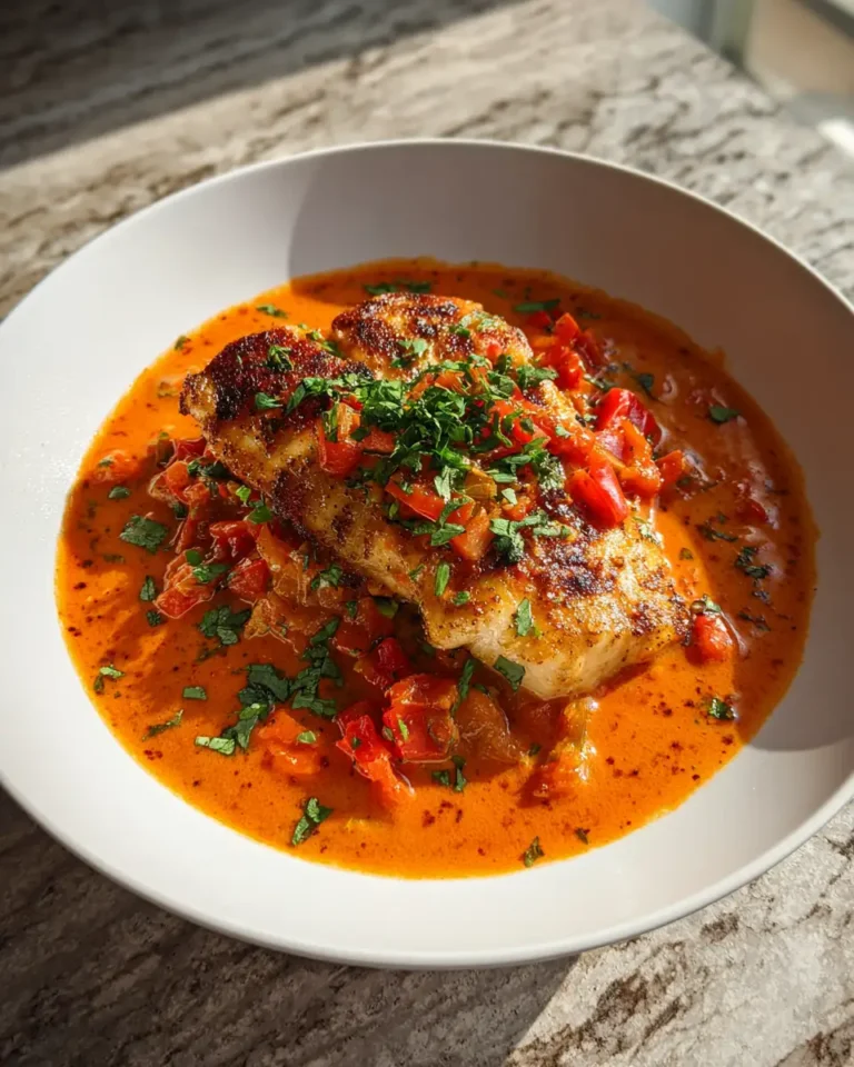 Savor the Flavor: Tilapia in Roasted Pepper Sauce Delight - Featured Image