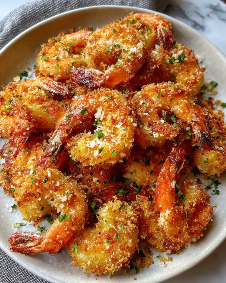 Crispy Delight: Air Fryer Garlic Parmesan Shrimp Magic - Featured Image
