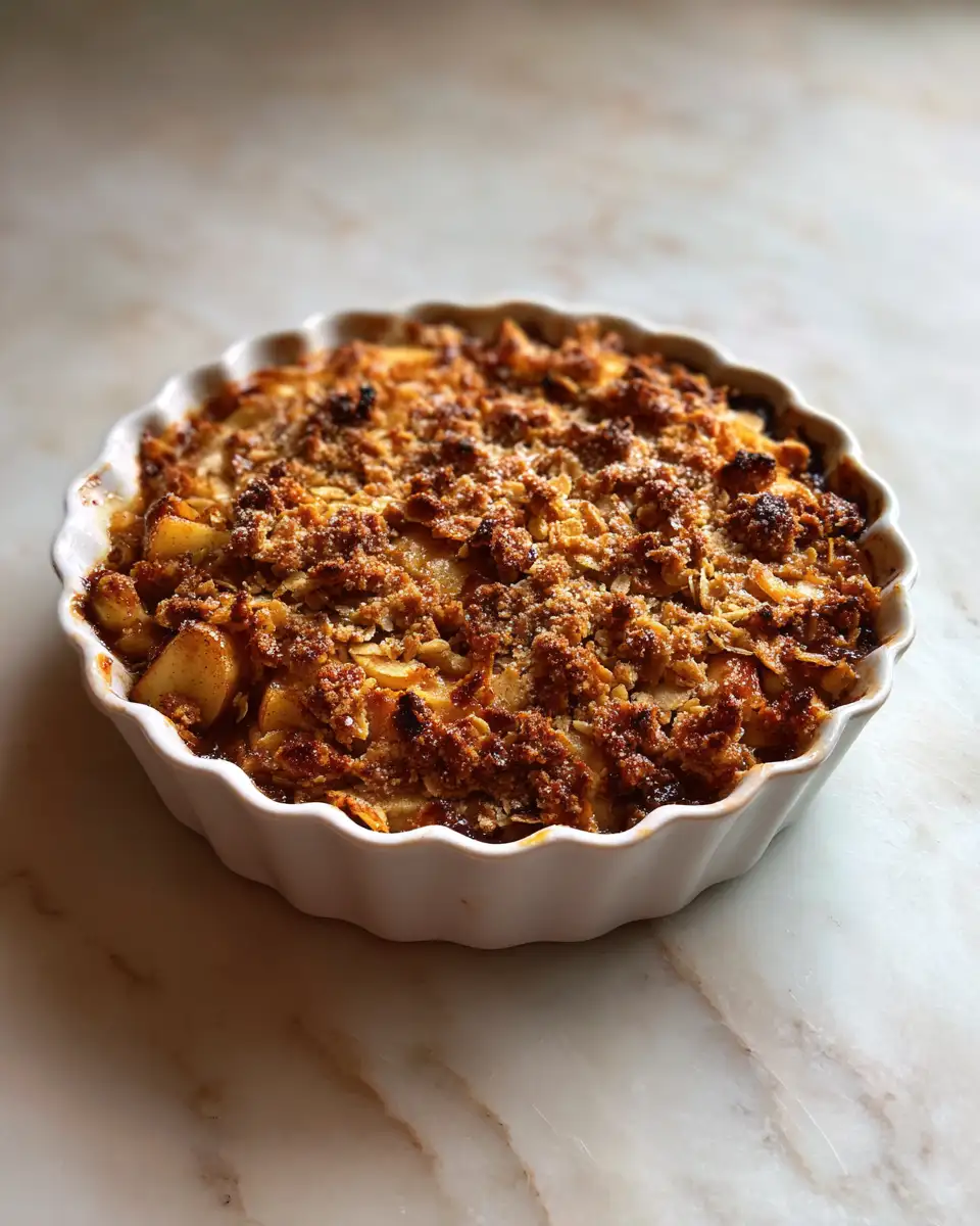 Warm Up Your Fall with the Ultimate Apple Crisp Recipe 6 Final dish - Warm Up Your Fall with the Ultimate Apple Crisp Recipe