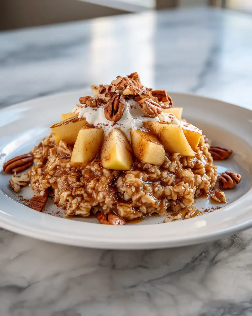 Warm Up Your Mornings with Baked Apple Cinnamon Oatmeal Delight 6 Final dish - Warm Up Your Mornings with Baked Apple Cinnamon Oatmeal Delight