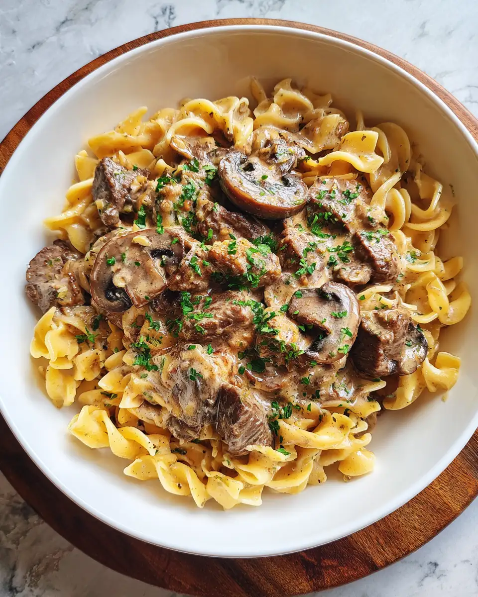Final dish - Savor the Flavor: Easy One-Pan Beef Stroganoff Skillet