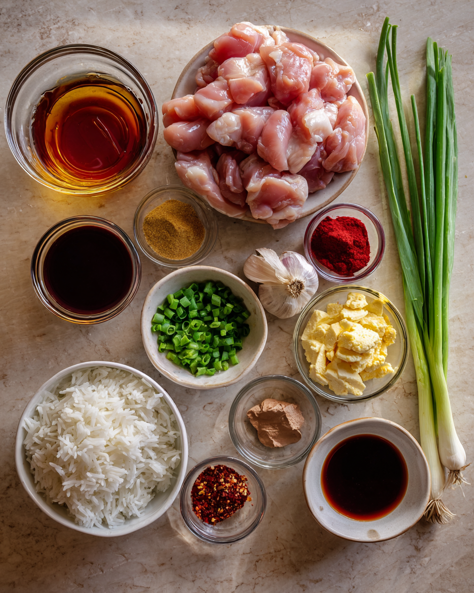 Ingredients for Unleash Flavor with the Best Crock Pot Bourbon Chicken Recipe