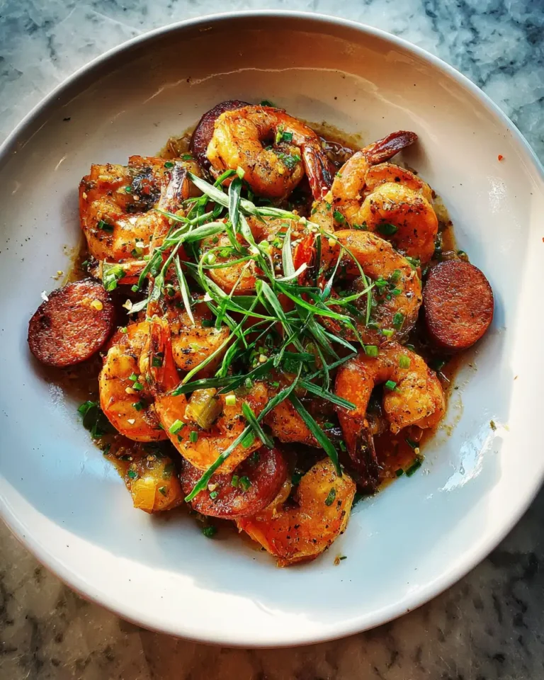 Spice Up Your Dinner with a Cajun Shrimp and Sausage Skillet Sensation - Featured Image