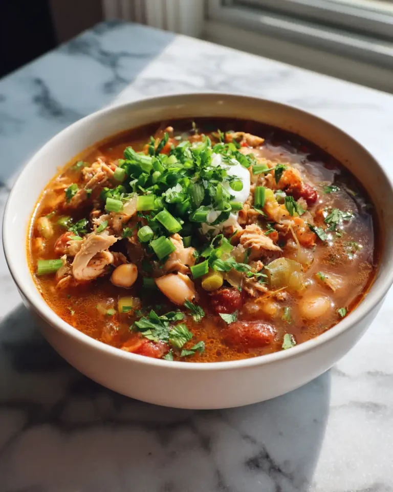 Spice Up Your Dinner with This Irresistible Cajun White Chicken Chili Recipe - Featured Image