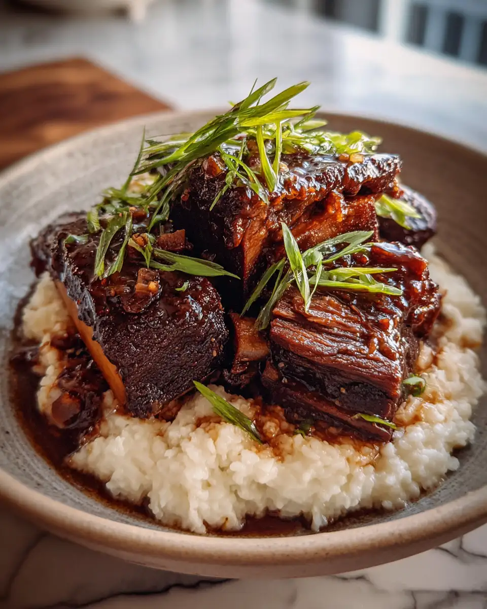 Mouthwatering Magic: Caramelized Slow Roast Asian Beef Short Rib Extravaganza - Featured Image