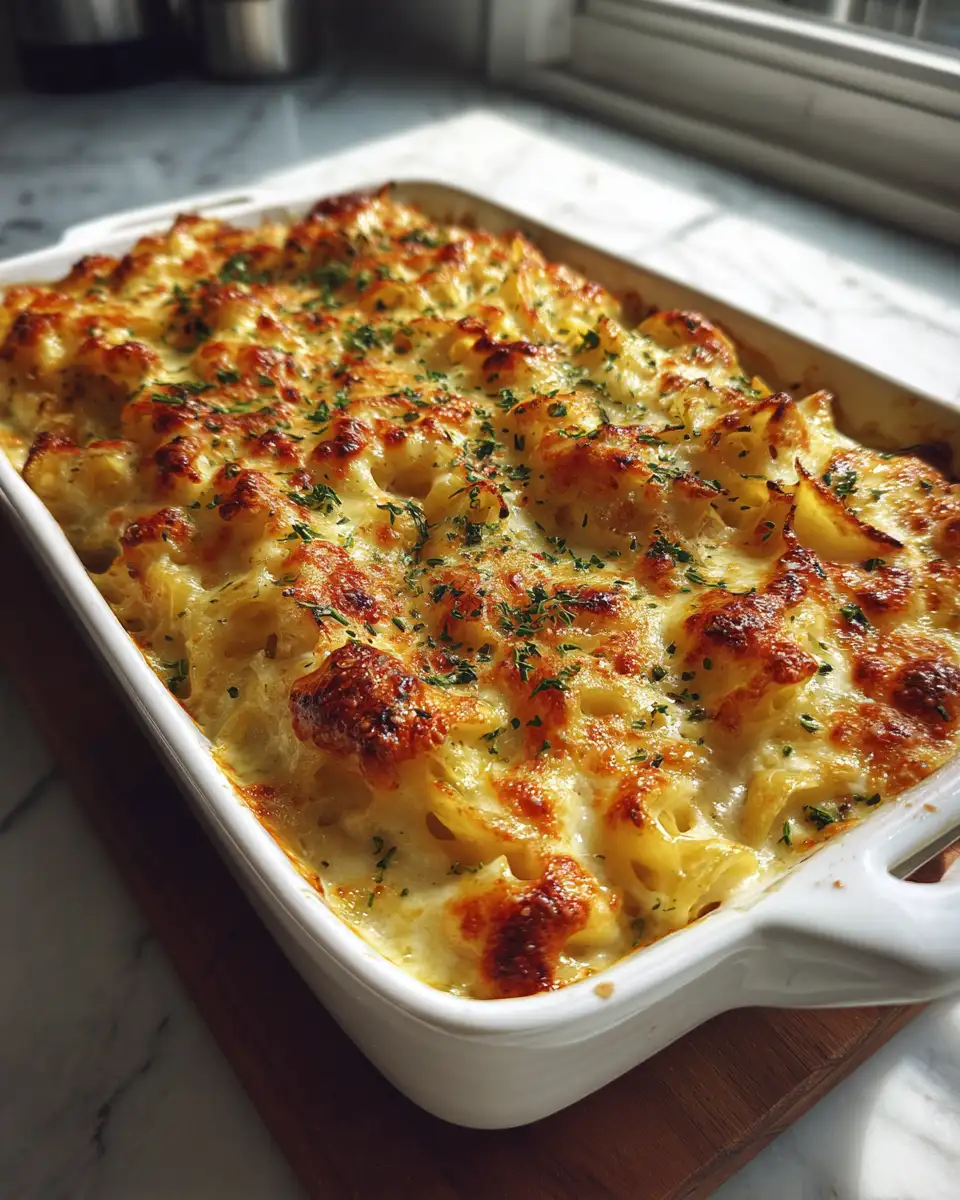 Final dish - Cheesy Baked Chicken Alfredo: The Ultimate Comfort Dish