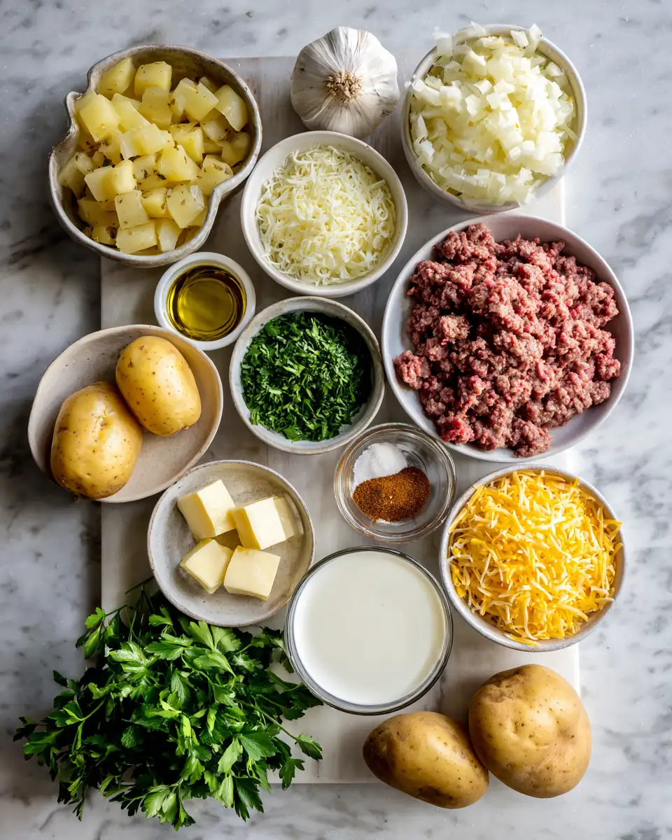 Ultimate Comfort in a Bowl Cheesy Beef & Potato Soup Delight 3 Ingredients for Ultimate Comfort in a Bowl Cheesy Beef & Potato Soup Delight