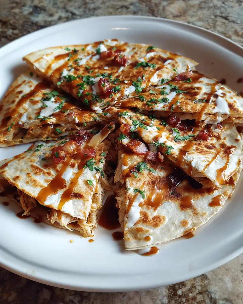 Final dish - Sizzling Chicken Bacon Ranch Quesadillas: A Flavor Fiesta
