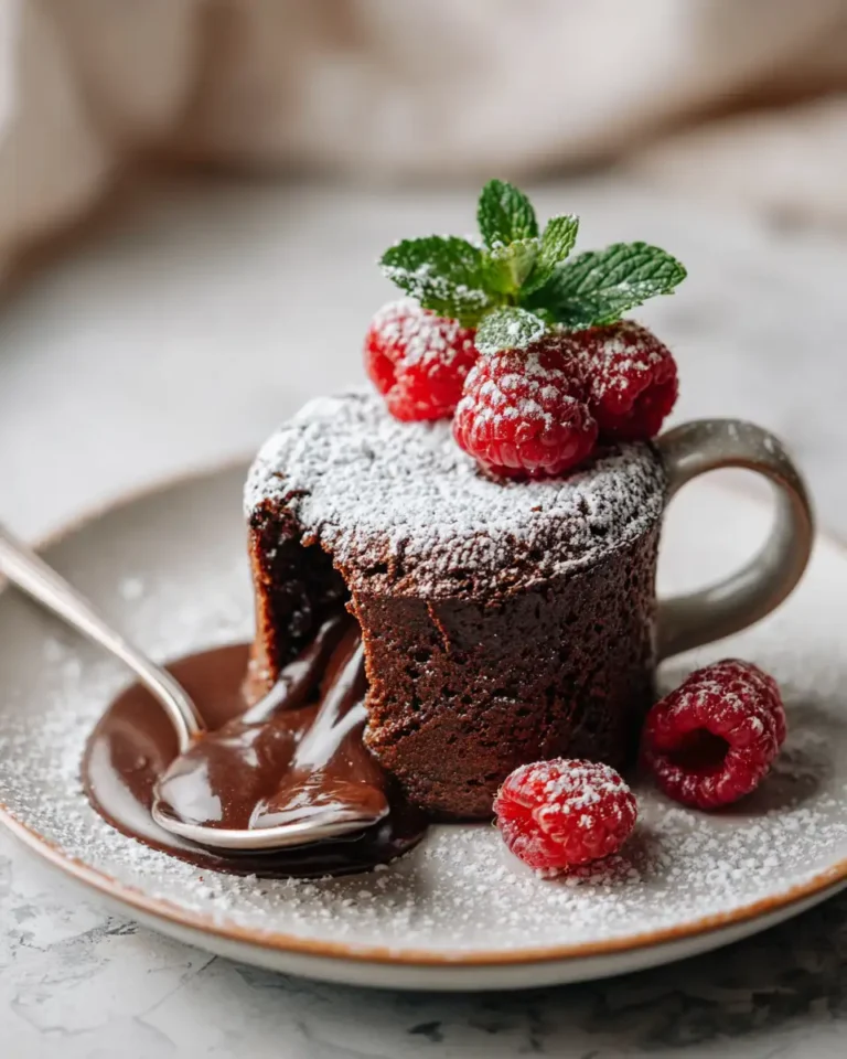 Indulge in a Molten Delight: The Ultimate Chocolate Lava Mug Cake Experience - Featured Image