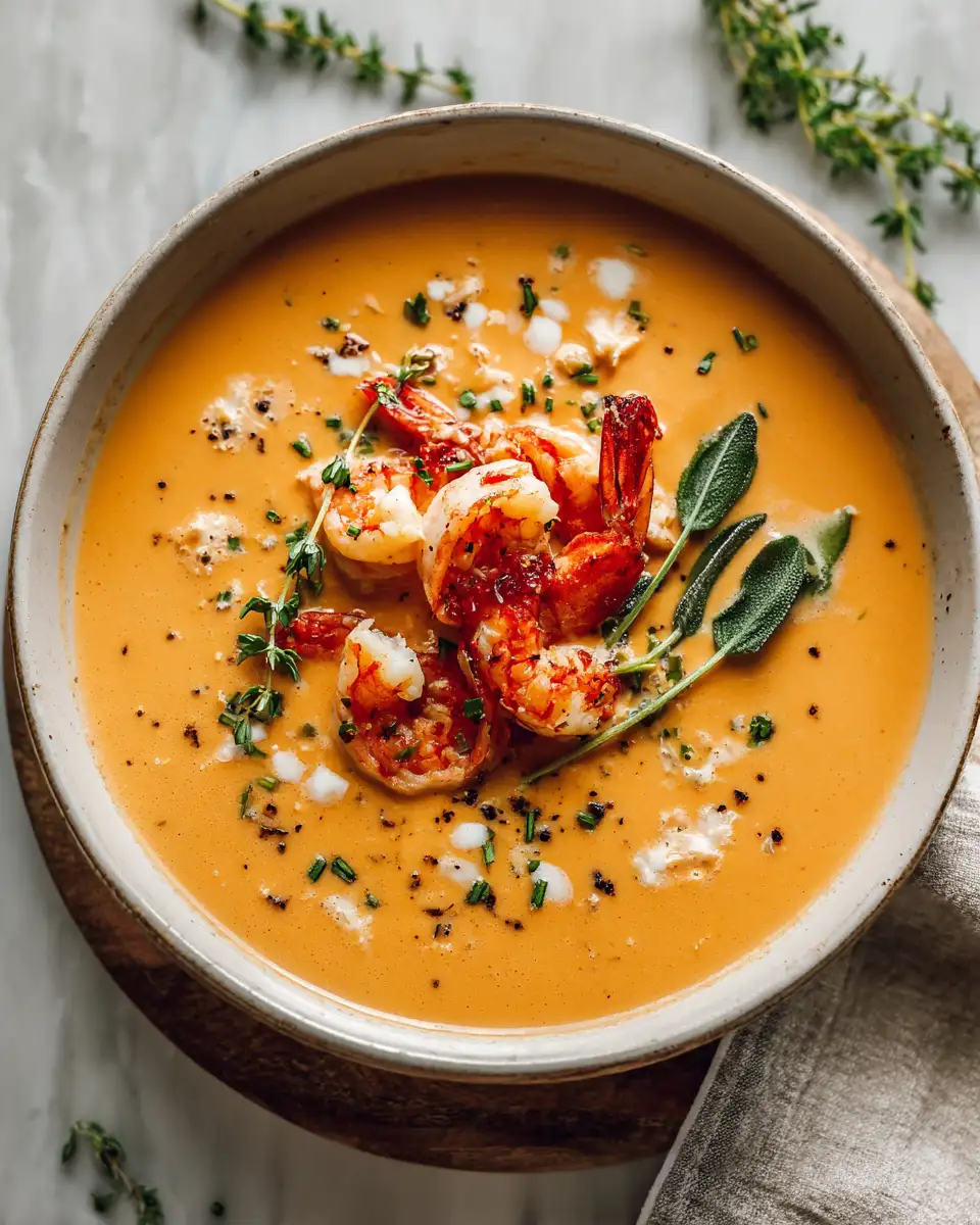 Dive into Decadence: Creamy Crab and Shrimp Seafood Bisque Bliss - Featured Image