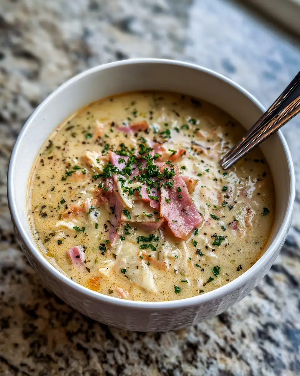 Final dish - Ultimate Comfort in a Bowl Creamy Reuben Soup Recipe