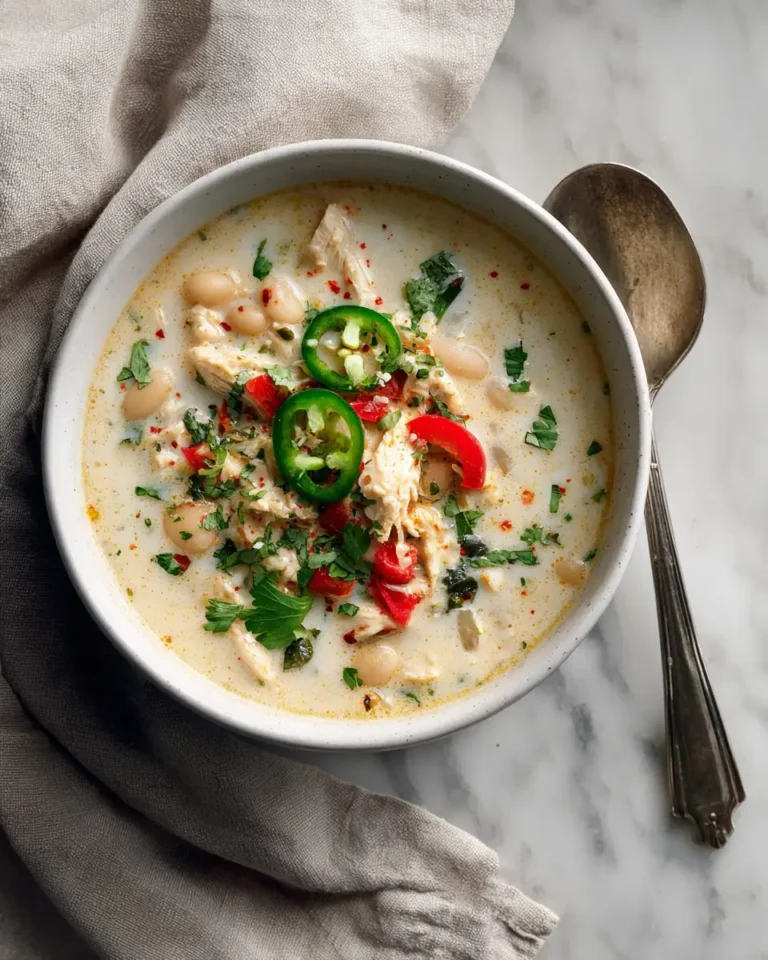 Savor the Comfort: Creamy White Chicken Chili Delight - Featured Image
