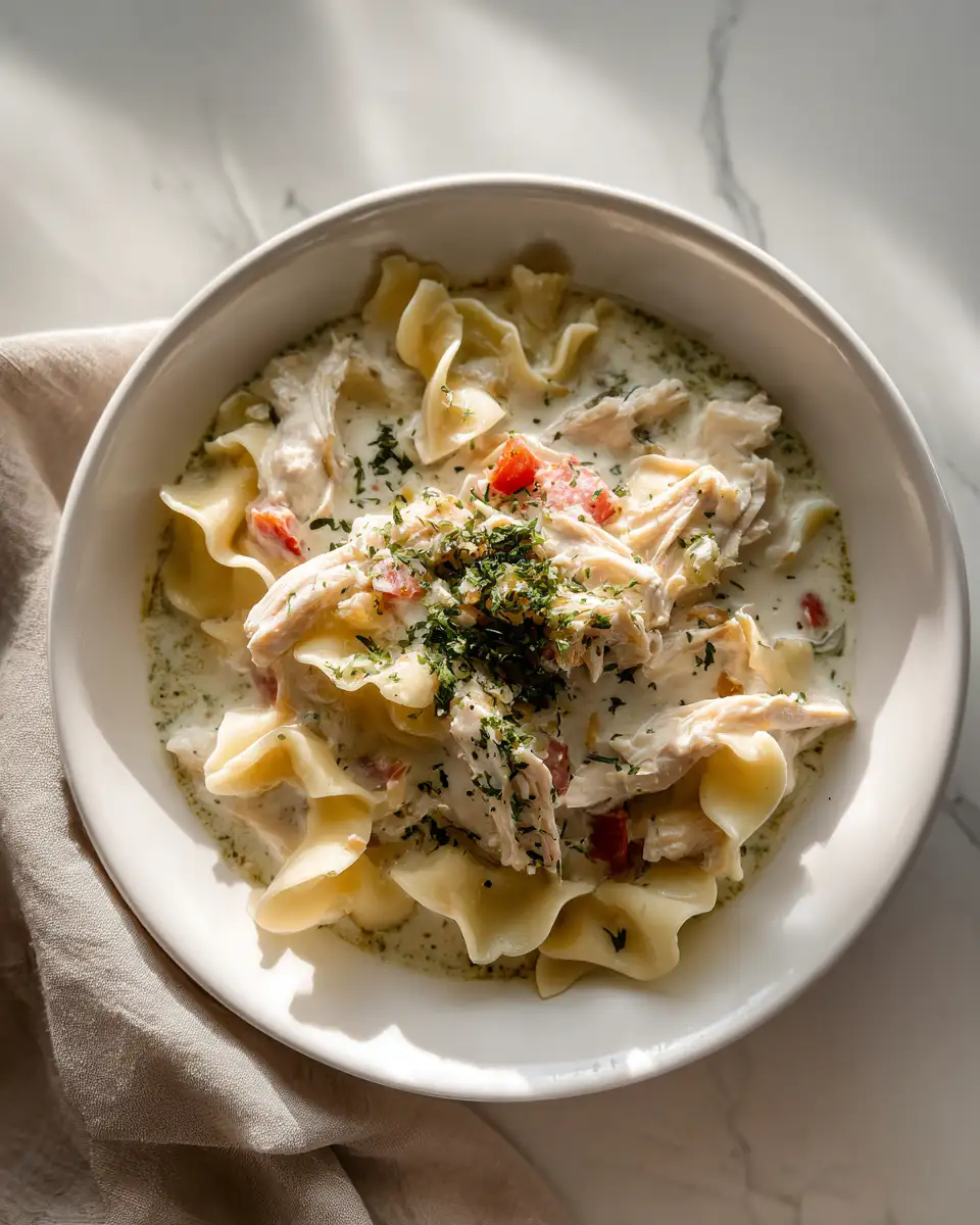 Cozy Up with Creamy White Chicken Lasagna Soup - Featured Image