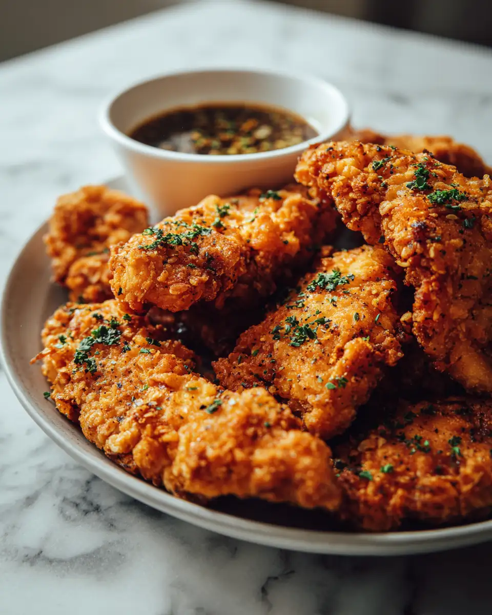 Final dish - Irresistibly Crispy Baked Chicken Tenders for a Crunchy Delight